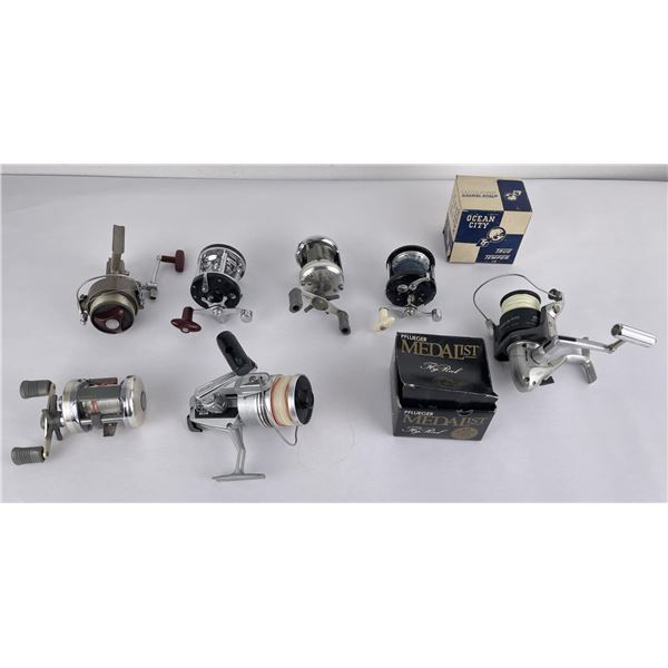 Collection of Vintage Fishing Reels