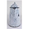 Image 2 : Unusual Antique Graniteware Coffee Pot