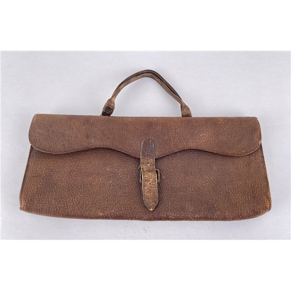 Antique Leather Satchel Case