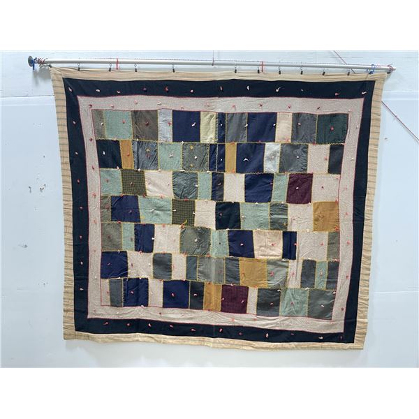 Antique Folk Art Crazy Quilt