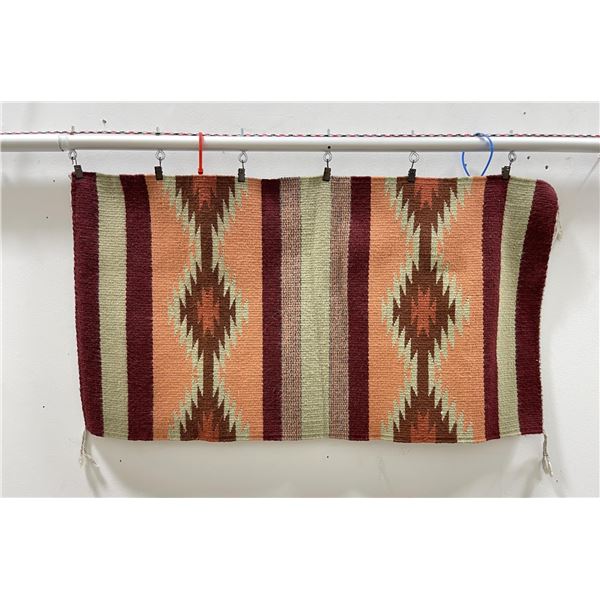 Navajo Indian Blanket Rug Wide Ruins