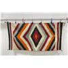 Image 5 : Navajo Indian Blanket Rug Eye Dazzler