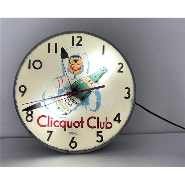 Clicquot Club by Telechron 8 Bubble Clock