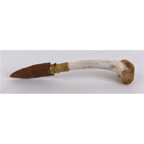 Native American Indian Made Arrowhead Knife