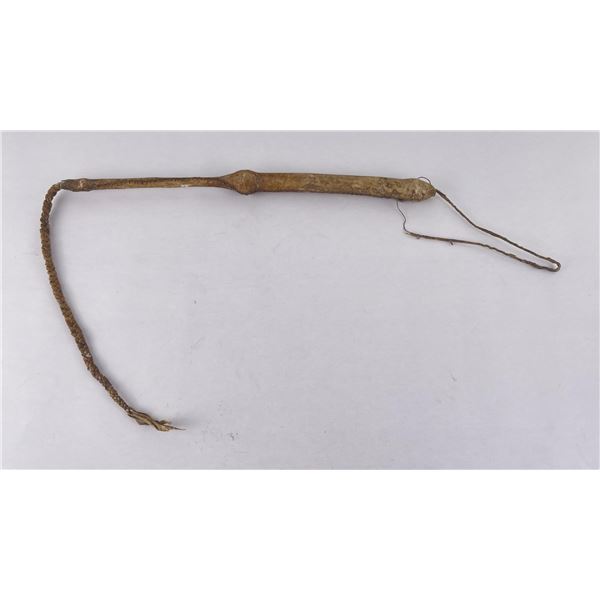 Plains Native American Indian Rawhide Riding Crop