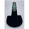 Image 1 : Navajo Old Pawn Sterling Turquoise Ring
