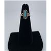 Image 1 : Navajo Old Pawn Sterling Turquoise Ring