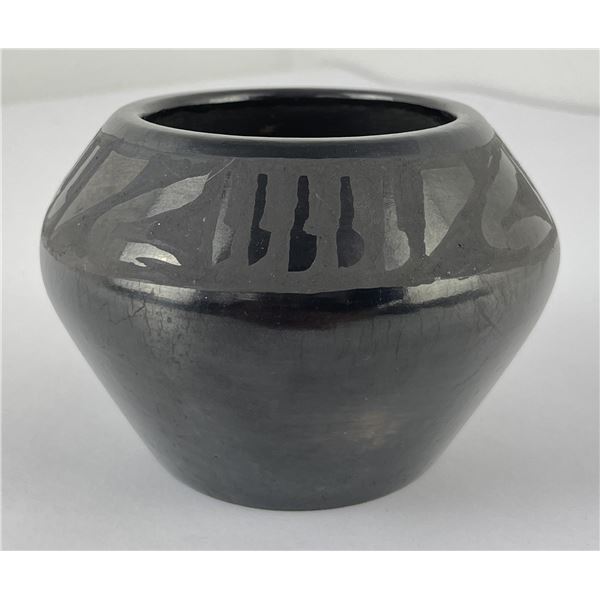 San Ildefonso Pueblo Lucy Martinez Pot Vase