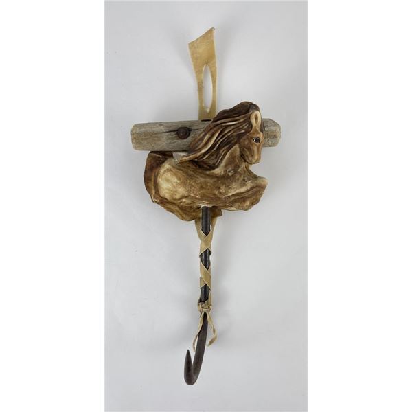 Native American Indian Wrapped Hay Hook