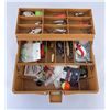 Image 1 : Fishing Tackle Box Full of Lures