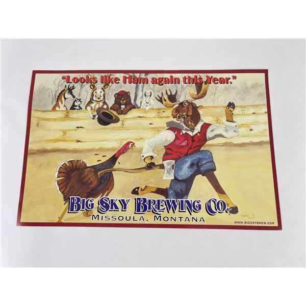 Big Sky Brewing Missoula Montana Poster