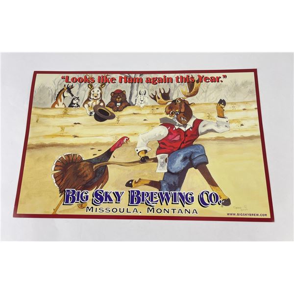 Big Sky Brewing Missoula Montana Poster