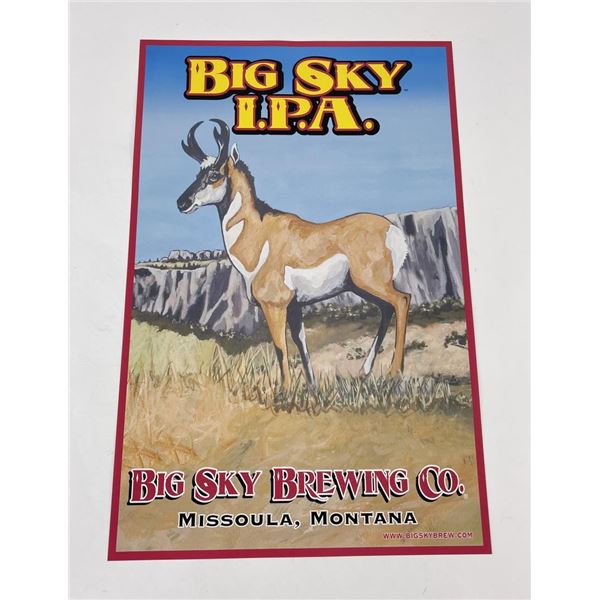 Big Sky Brewing Missoula Montana Poster
