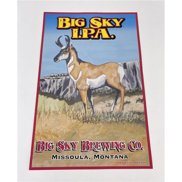 Big Sky Brewing Missoula Montana Poster