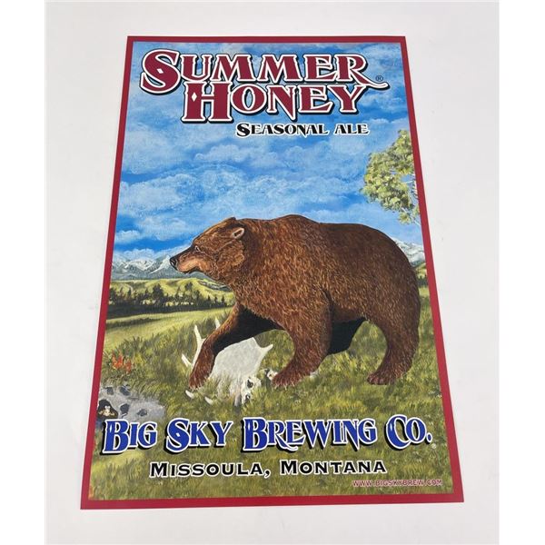 Big Sky Brewing Missoula Montana Poster