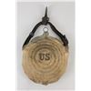 Image 1 : Civil War US Cavalry Bullseye Canteen
