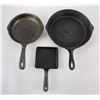 Image 1 : Collection of 3 Cast Iron Pans