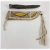 Image 2 : Plains Indian Painted Parfleche Knife Sheath