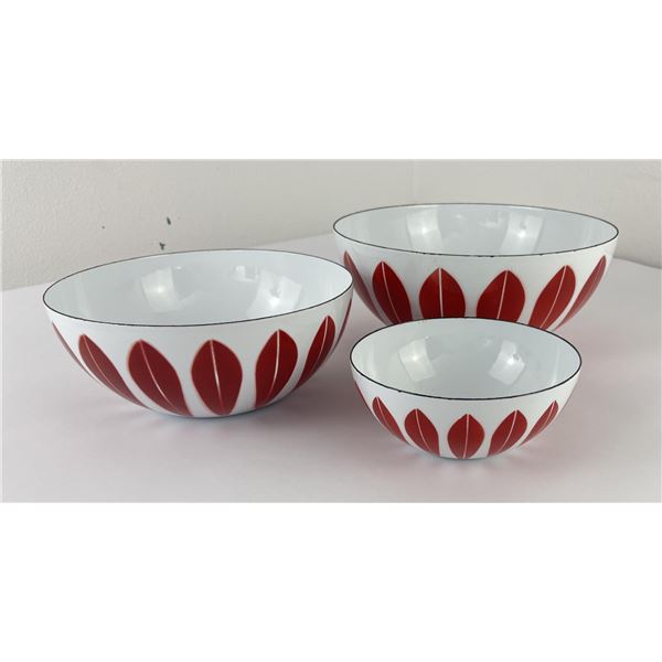 Catherineholm Catherine Holm Red Lotus Bowl Set
