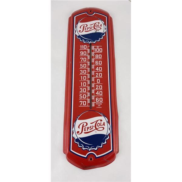 Pepsi Cola Bottle Cap Thermometer