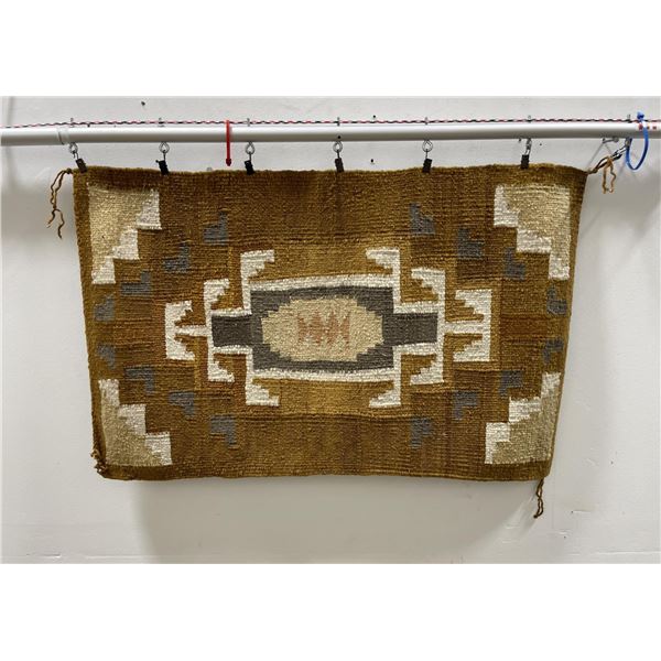 Navajo Indian Blanket Rug Two Grey Hills