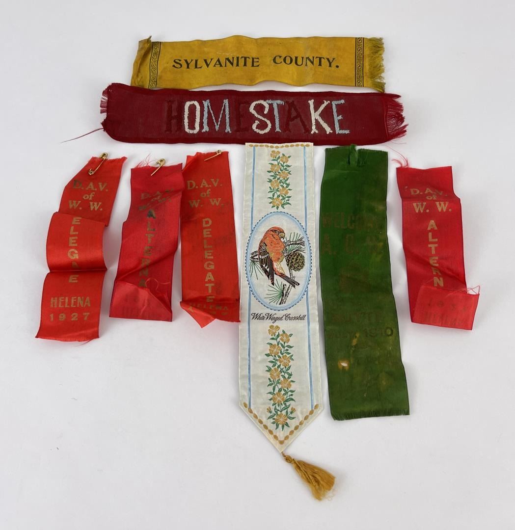 Antique Helena Montana Delegate Ribbons