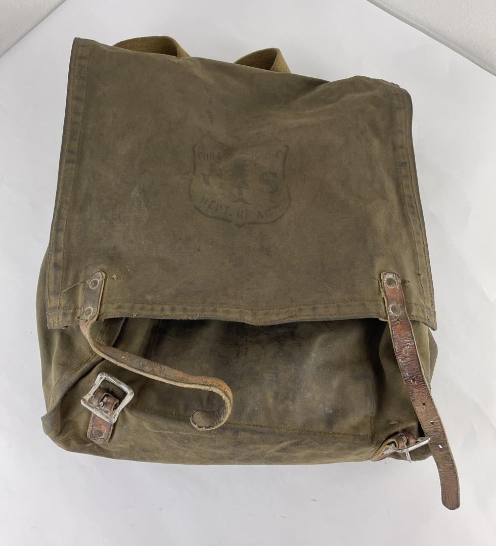Canvas and Leather USFS Forest Service Pack