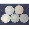 Image 1 : 5 Assorted Indian Head Cents