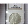 Image 1 : 1884 Morgan Silver Dollar NGC MS61
