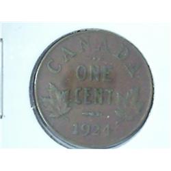 1924 Canada One Cent (Key Date)