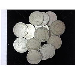 20 Assorted Liberty "V" Nickels