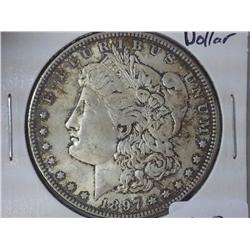 1897 Morgan Silver Dollar