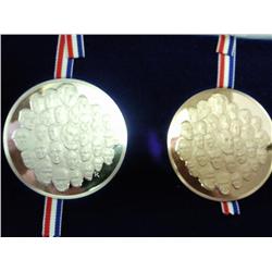 Franklin Mint Bicentennial Medal Set