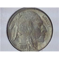 1938-D Buffalo Nickel