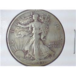 1943-D Walking Liberty Half Dollar