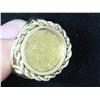 Image 1 : 14K Gold Ring With 1992 China 1/20 Ounce Gold Coin