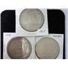 1921, 1921-D And 1921-S Morgan Silver Dollars