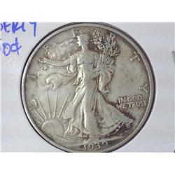 1939-S Walking Liberty Half Dollar