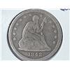 1842-O Seated Liberty Quarter