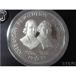 1973 Bicentennial Comm. Sterling Silver Medal
