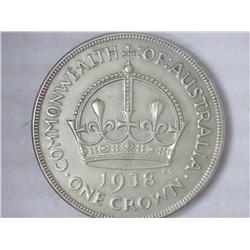 1938 Commonwealth Of Australia 1 Crown