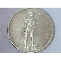 1910-1960 Boy Scouts Medallion .925 Silver (UNC)