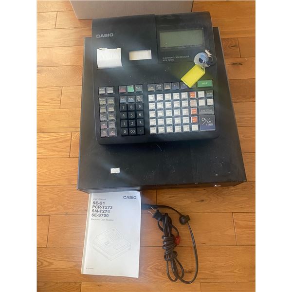 Casio cash register