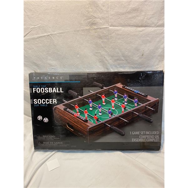 New table top football