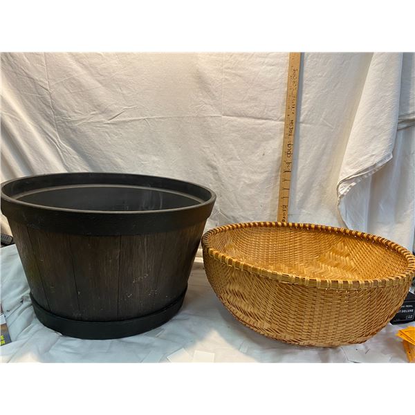 Planter and basket