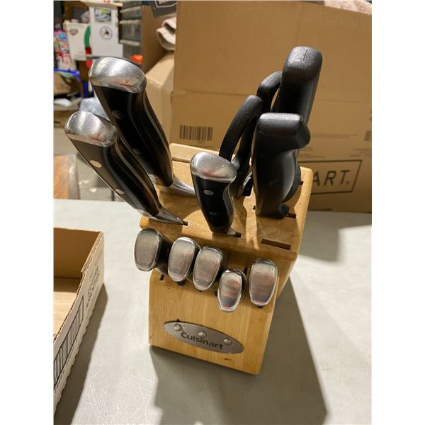 Knife block and knives
