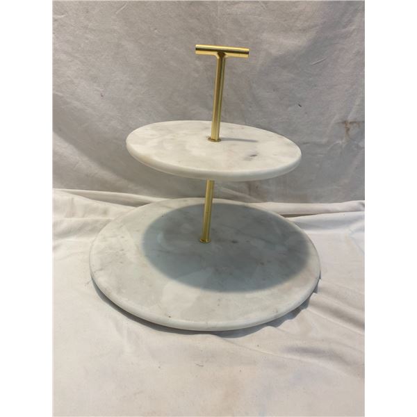 West Elm cupcake stand