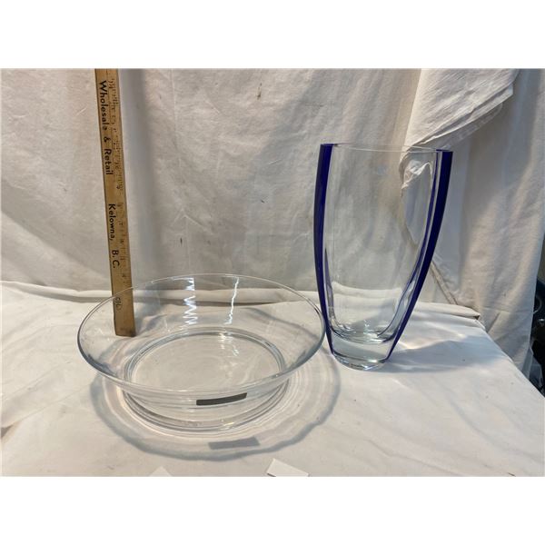 Vase and bowl made in Poland