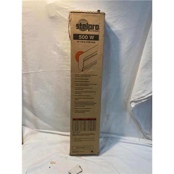 Electric baseboard heater