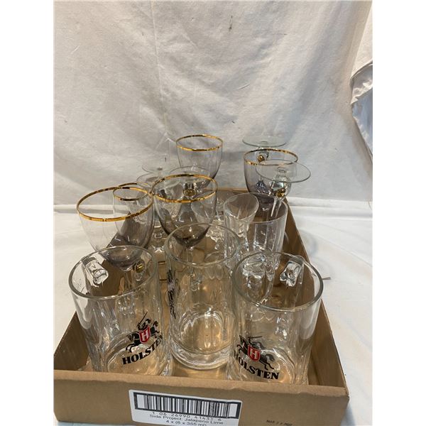 Mugs and glasses